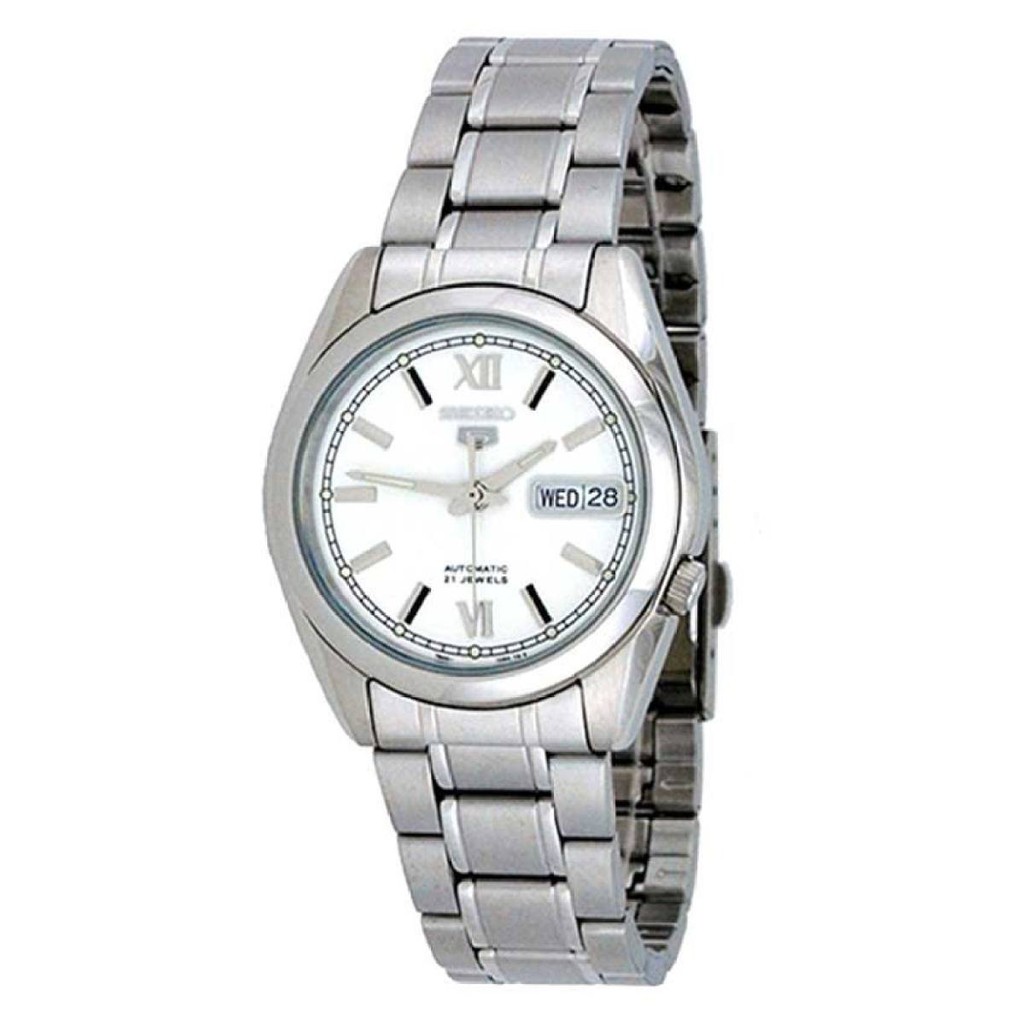 seiko men's silver watch