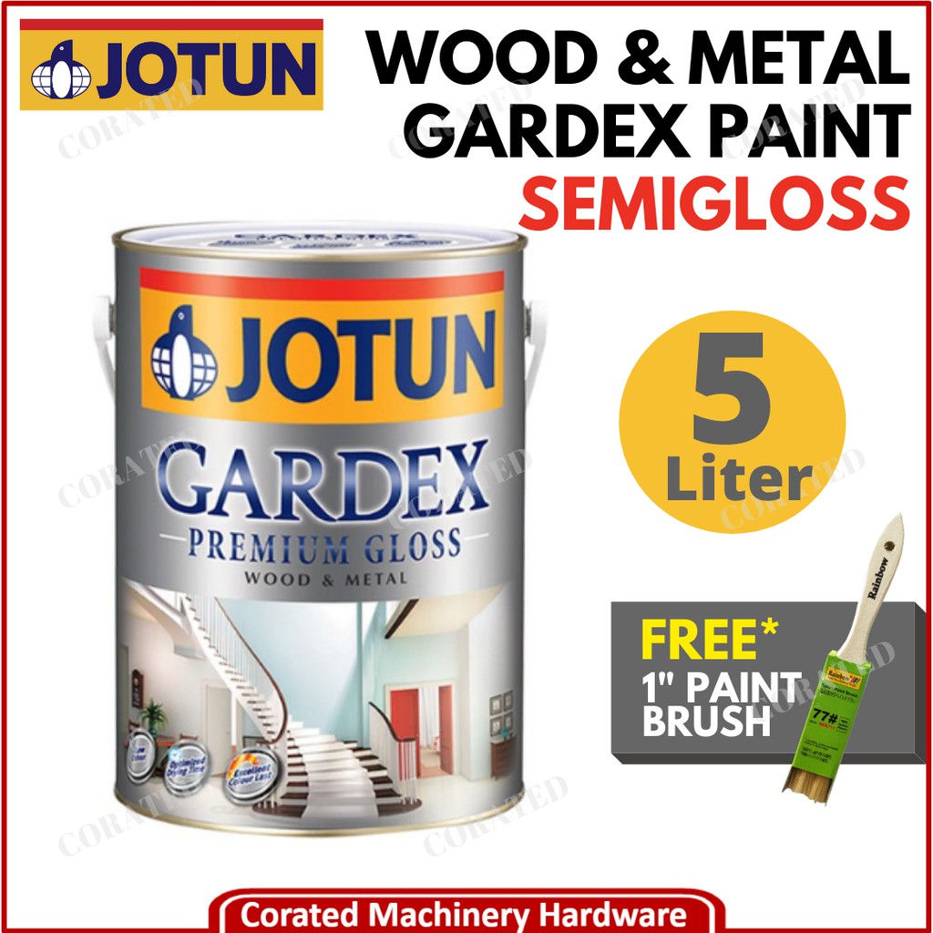  CORATED Jotun Gardex Wood Metal Semigloss Kurang 