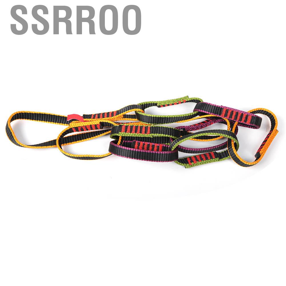 REOUG Outdoor Nylon Climbing Equipment Downhill Forming Ring Sling Daisy Chain Rope Personal Anchor 