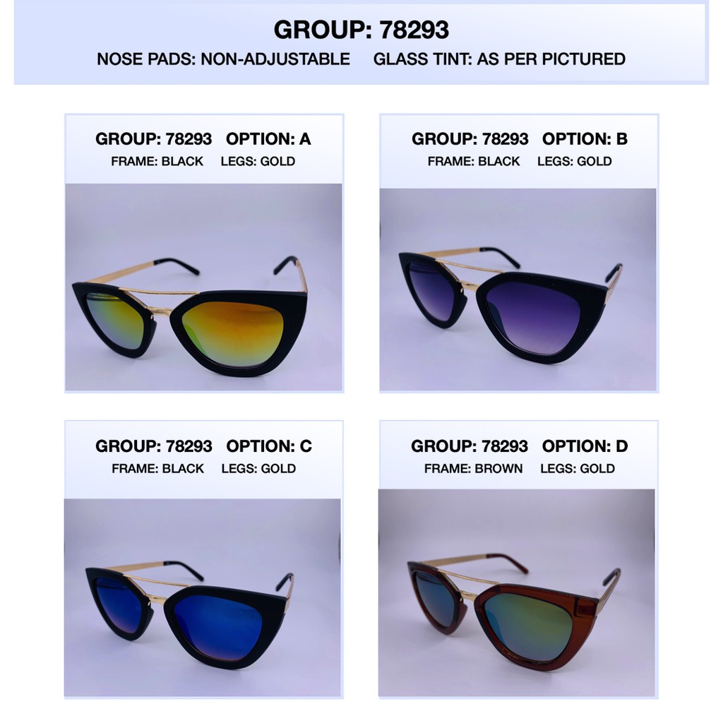 Image of Fashionable Trend Trendy Metal Frame Color Film Sunglasses Personality Unisex Men Female Fashion UV Protection Sun #8