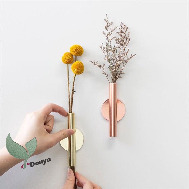 1PC Wall Flower Arrangement Vase Abstract Minimalist decor Dried Flower