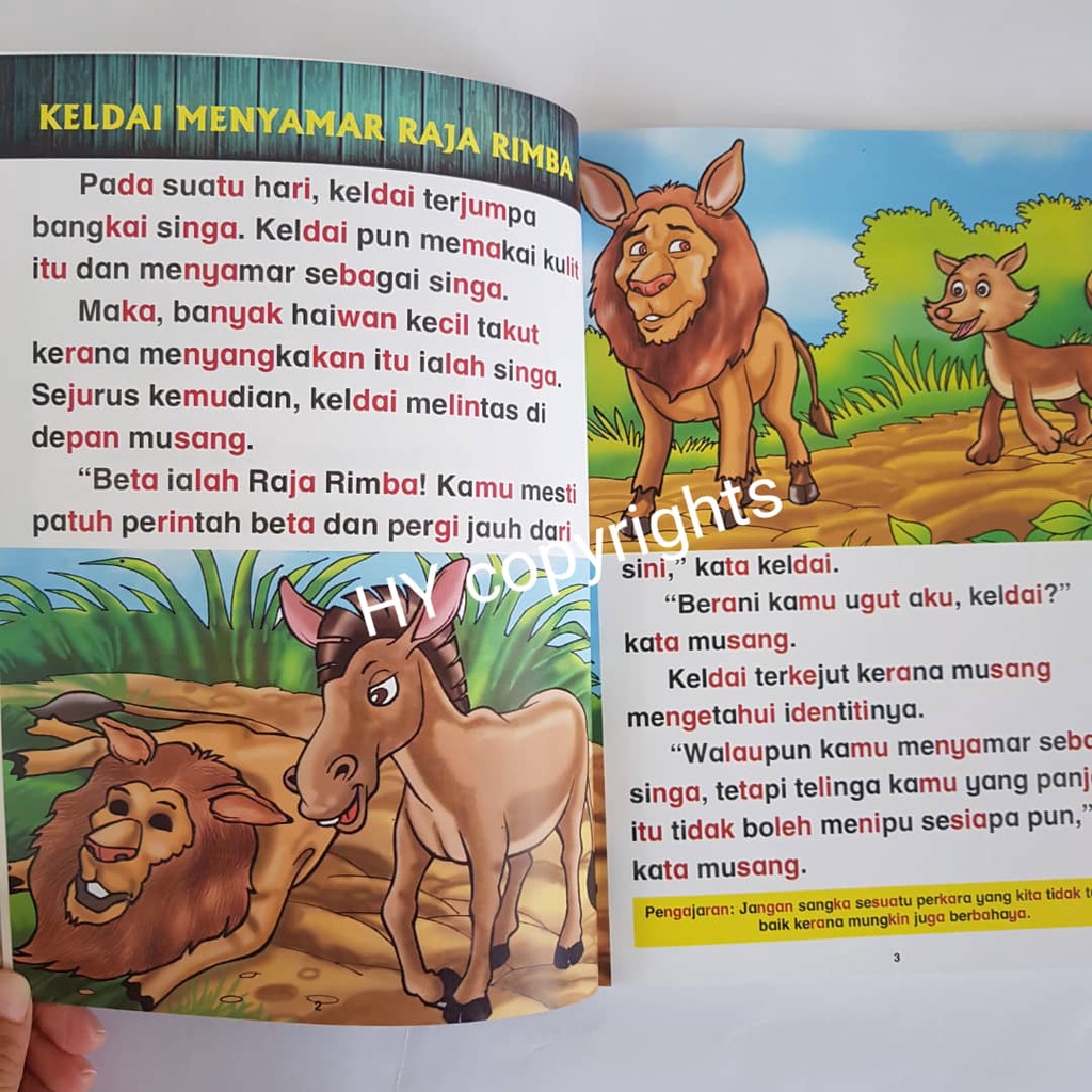 Shop Malaysia Bm Story Book With Suku Kata Shopee Singapore