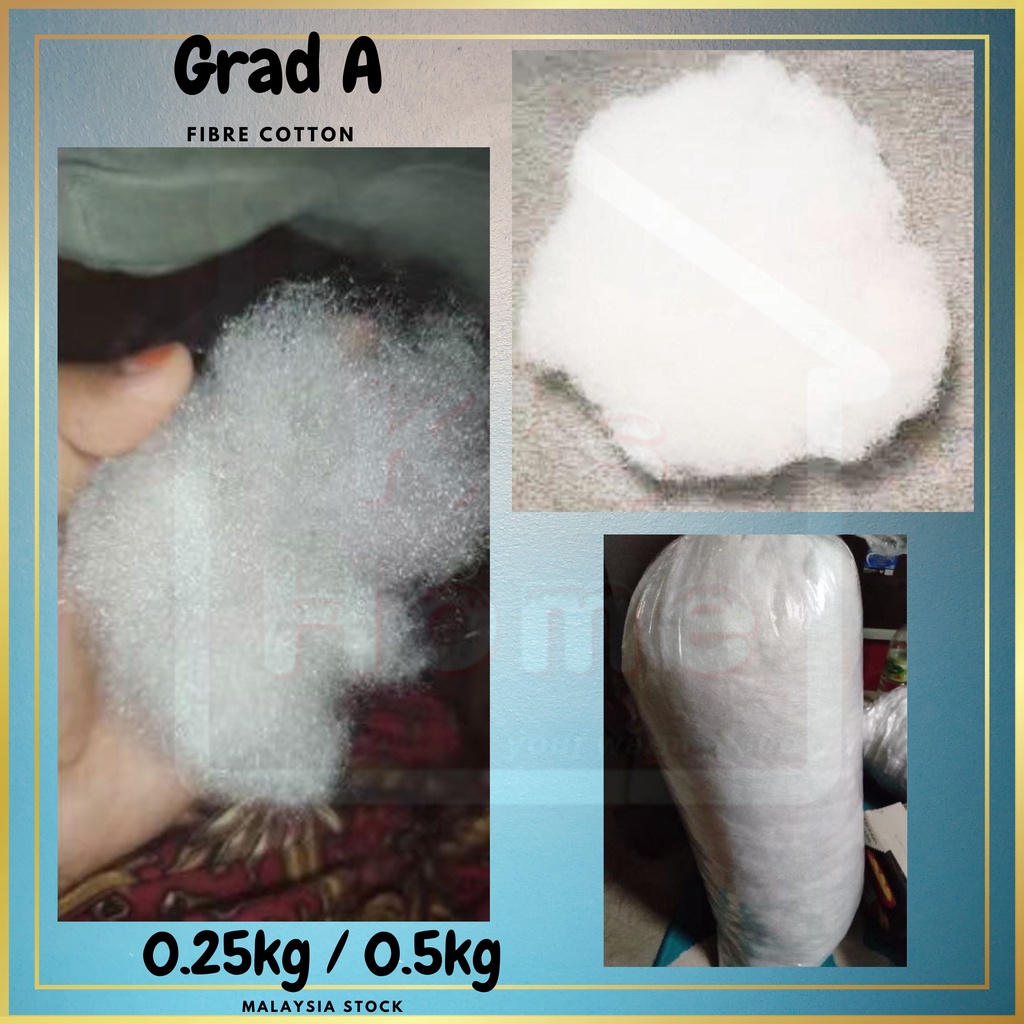 m'sia grad a polyester fiber fill polyester loose kapas/fiber cotton