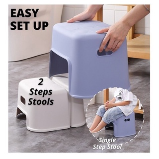 Kids Double Step Stool with Anti-Slip Design | Multiple Usage as Double or Single Step Stool #3