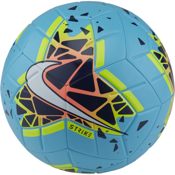 nike strike soccer ball blue