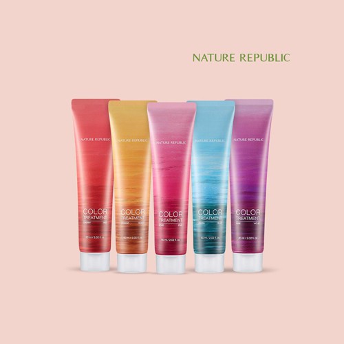  Nature  Republic  Hair  Nature  Color  Treatment 5 Colors  