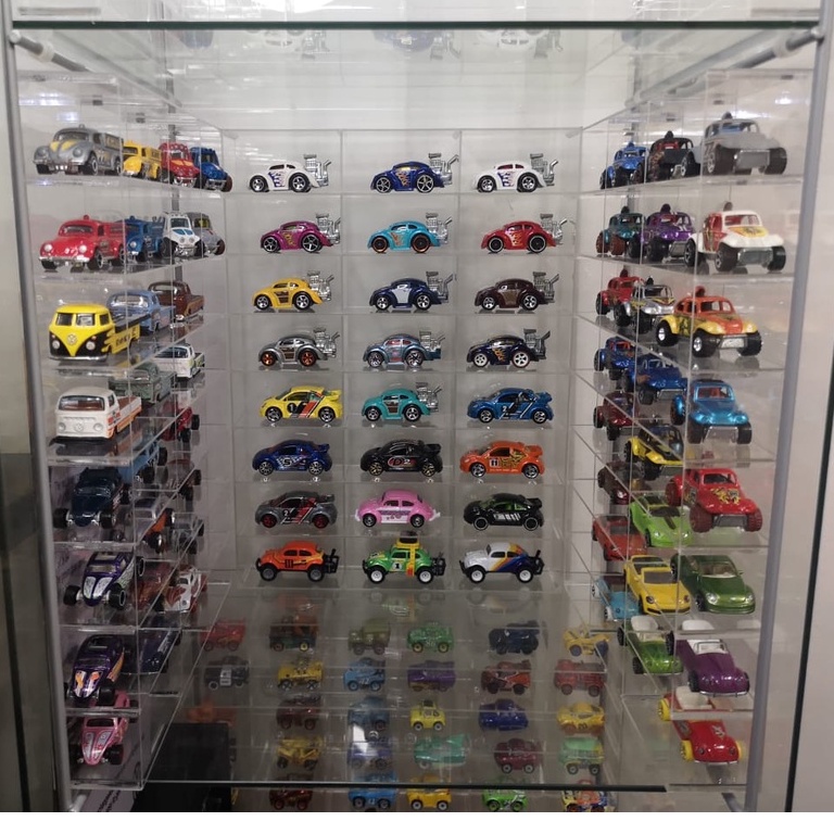 Hotwheels Display Storage Rack For Ikea Detolf Glass Shelf Shopee Singapore