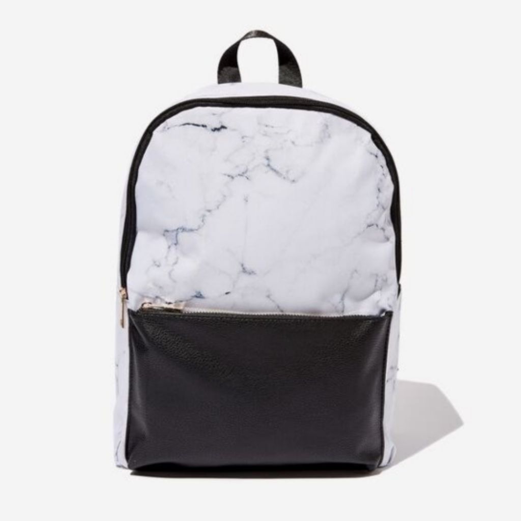 marble school bag