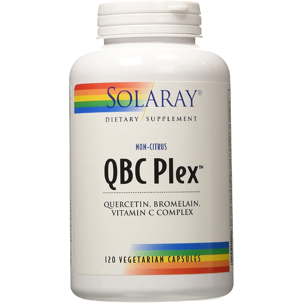 Solaray QBC Plex Quercetin & Bromelain Plus Vitamin C Year Round Immune Function