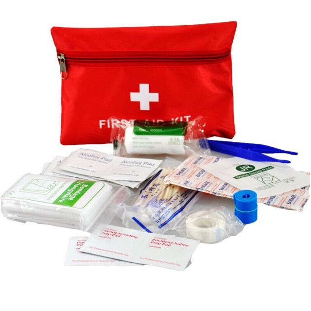 Mini Portable First Aid Kit Medicine Packing Box Medical Storage Bag Travel Outdoor Small Pill Box