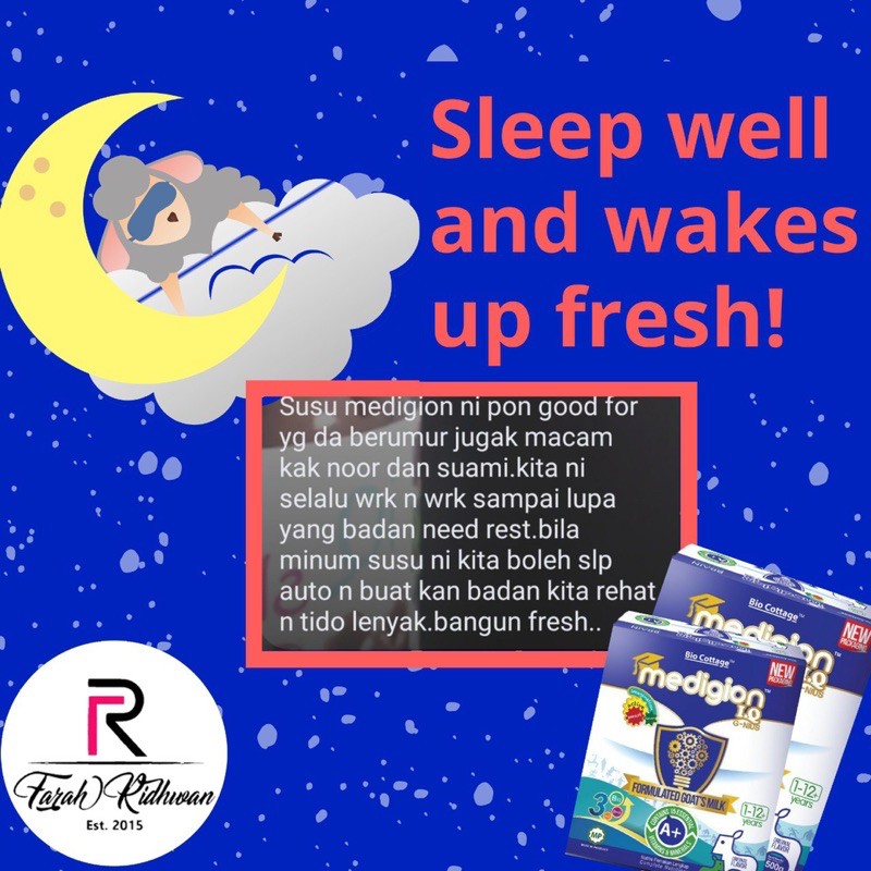 Medigion Iq G Nius Susu Kambing Sunnah Supplement Iq Brain Booster Shopee Singapore