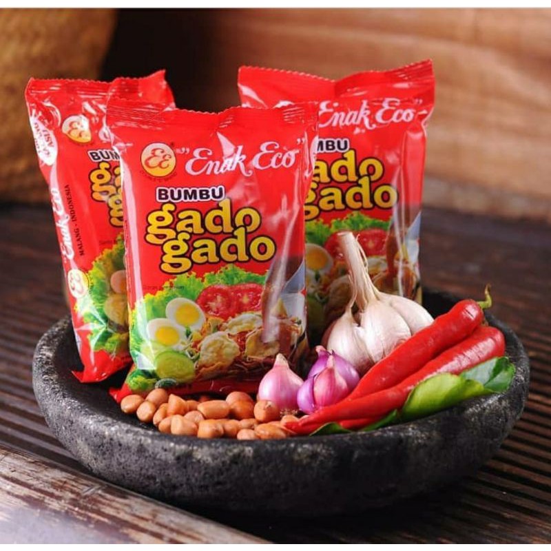 Enak Eco Gado Gado Sauce / Bumbu Gado gado Shopee