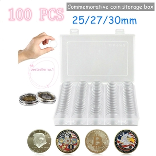 Details about   20pcs*Coin Storage Cases With Pad Round Case 45mm Diameter Storing Coins,Tokens 