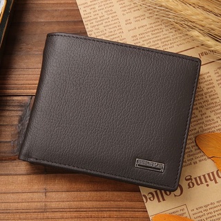 Men Wallet Short Genuine Leather Wallet Mens Coin Purse Bag Cuzdan Wallet Card Money Purse Wallet #8