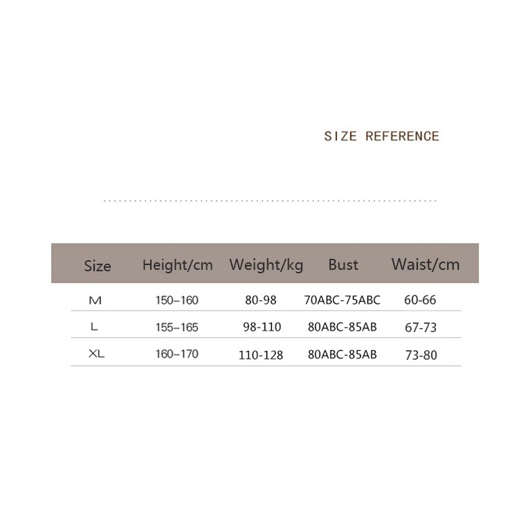 SAILBEE Diving Suit Women's Suit Snorkeling Suit Long Sleeve Sunscreen Hot Spring Swimsuit One-Piece Sexy Swimsuit Women's SB-LT02 — size chart