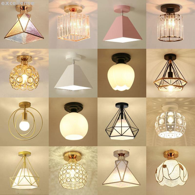 Nordic Led Light Hallway Pendant Color, Lights And Fixtures Nearby