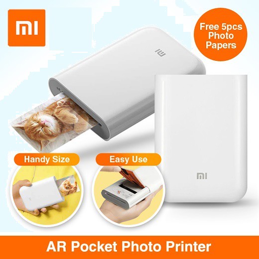 Xiaomi Mi Portable Pocket Photo Printer Can Print Directly from Any