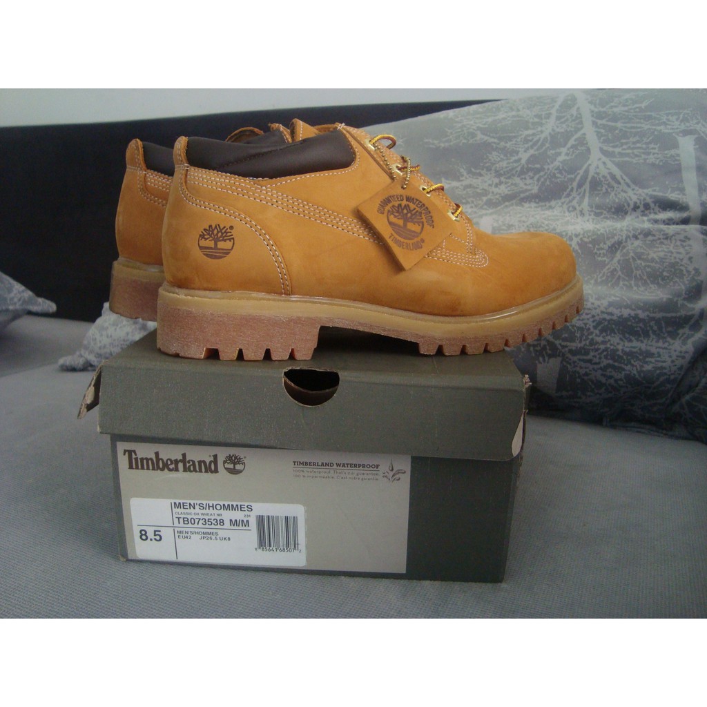 timberland shoe box