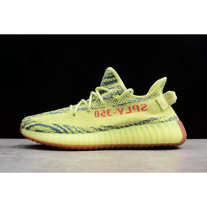 semi frozen yellow yeezys