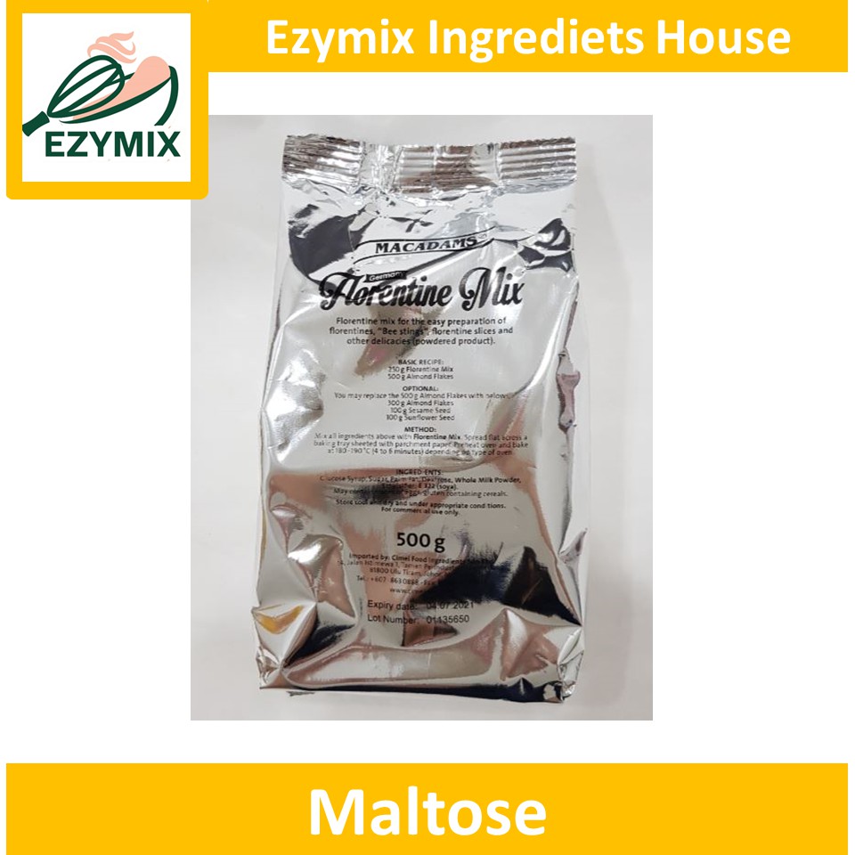 Ezymix MACADAMS Florentine Mix / Maltose Powder 500g Shopee Singapore