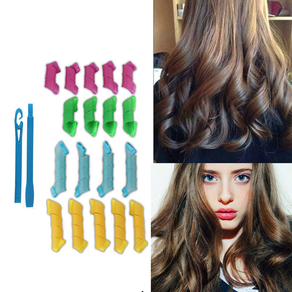 Magic Leverag 18pcs Set Magic Curler Easy To Use Hair Styling
