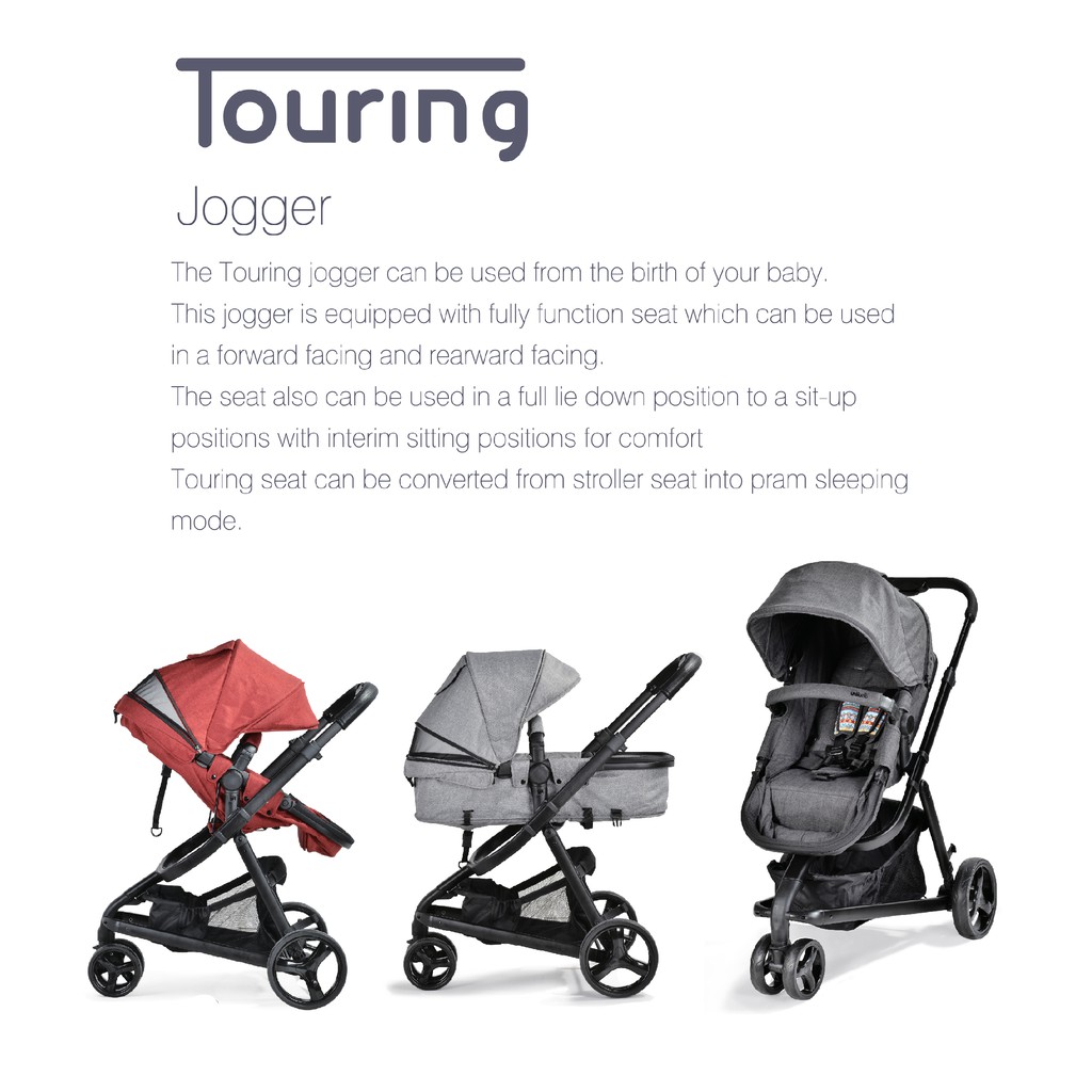 unilove touring stroller