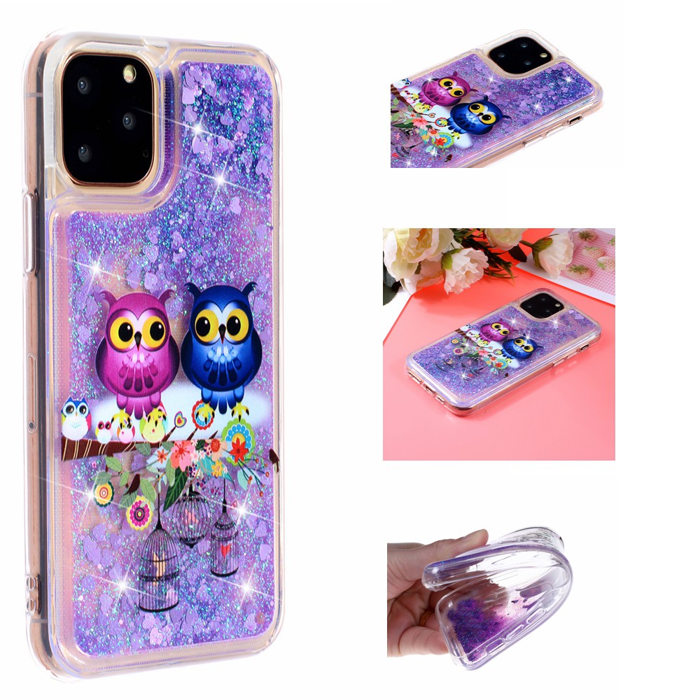 Iphone 11 Pro Max Case Iphone 11 Pro Max Glitter Case Girls Women Love Heart Liquid Quicksand Clear Silicone Soft Shockproof Case Cover Shopee Singapore