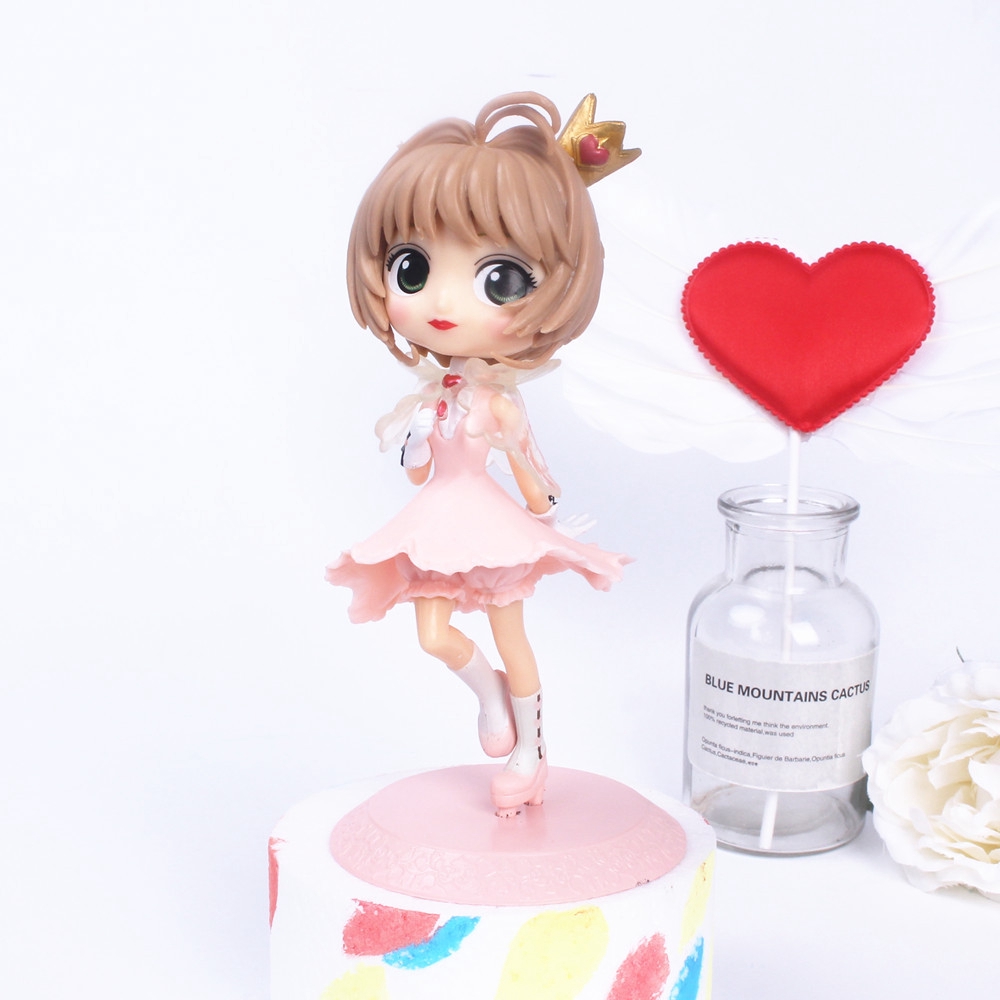 Hand-made Variety Sakura Princess Anime Surroundings Home Scenery Cake  Decoration gift OPP bag | Shopee Singapore