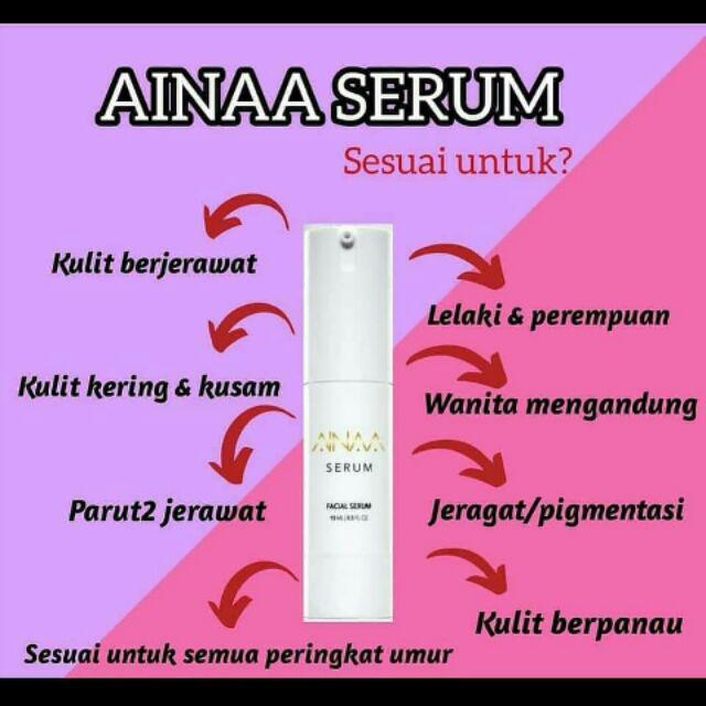Shop Malaysia Ainaa Beauty Ainaa Serum Ainaa Cleanser Ainaa Sunscreen Ainaa Scrub By S Shopee Singapore
