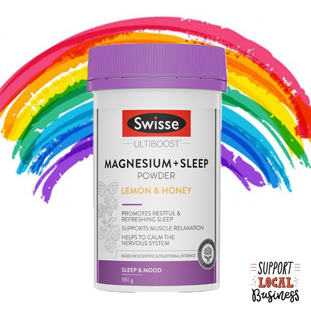 [Crazy Sale] Swisse Ultiboost Magnesium + Sleep Powder 180g Shopee