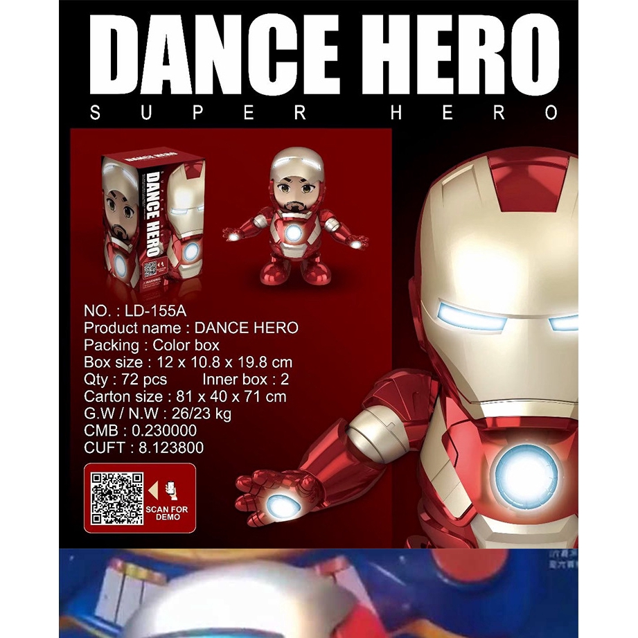 dancing ironman toy