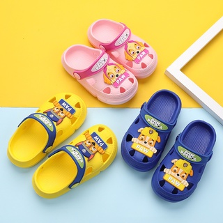 PAW PATROL Children's sandals Xiaxin boys' and girls' shoes baby cave shoes children's anti slip beach shoes home shoes #6