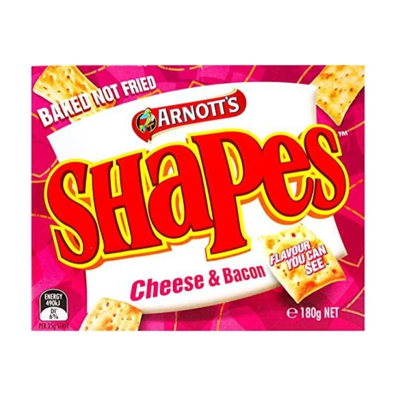 Arnott's Shapes Cheese & Bacon 180 gm [Australia] Shopee Singapore