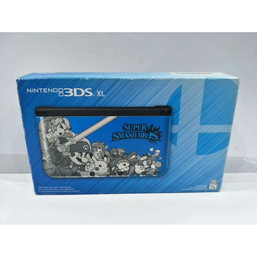 nintendo 3ds xl super smash bros