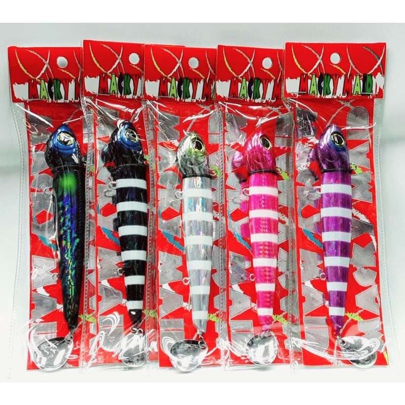 Macky Maid Anchovy Missile Sinking Fishing Jig Lure 120g Shopee Singapore