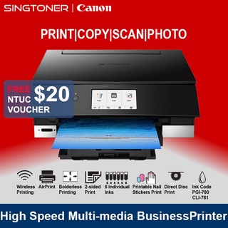 [Local Warranty] Canon PIXMA TS8370 Wireless All-In-One Inkjet Printer TS-8370 TS8370