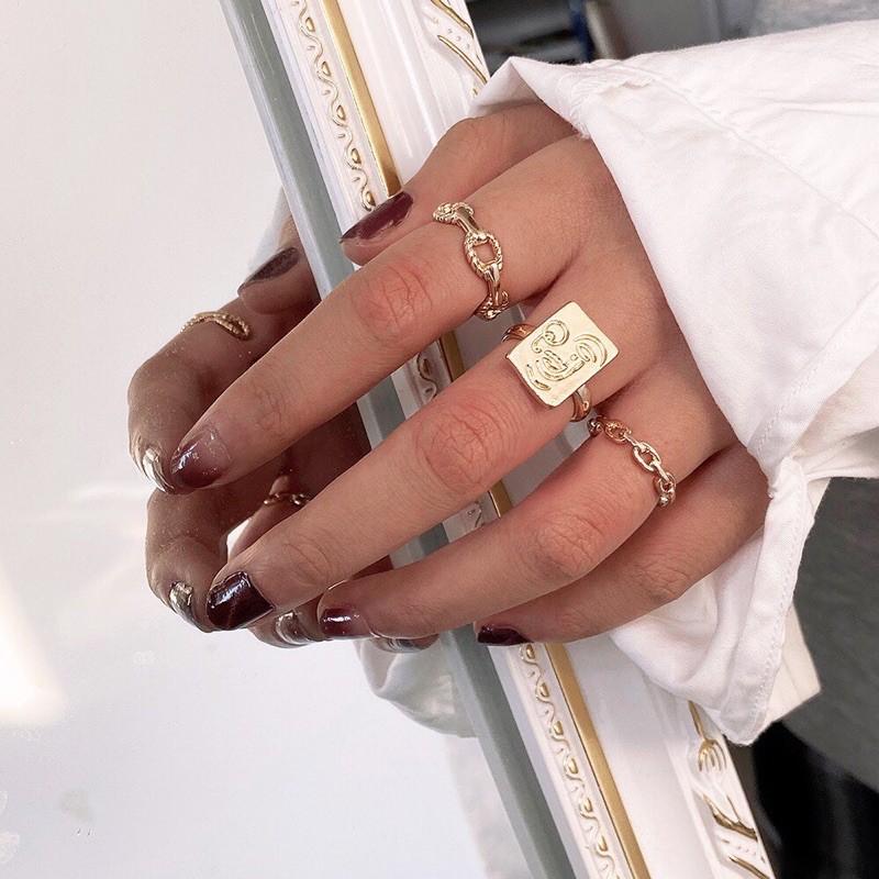 Lydia Rings (3pcs/set) Shopee Singapore