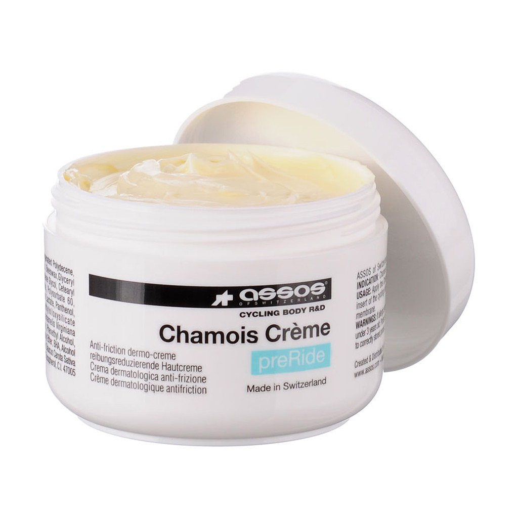 assos chamois creme pre ride