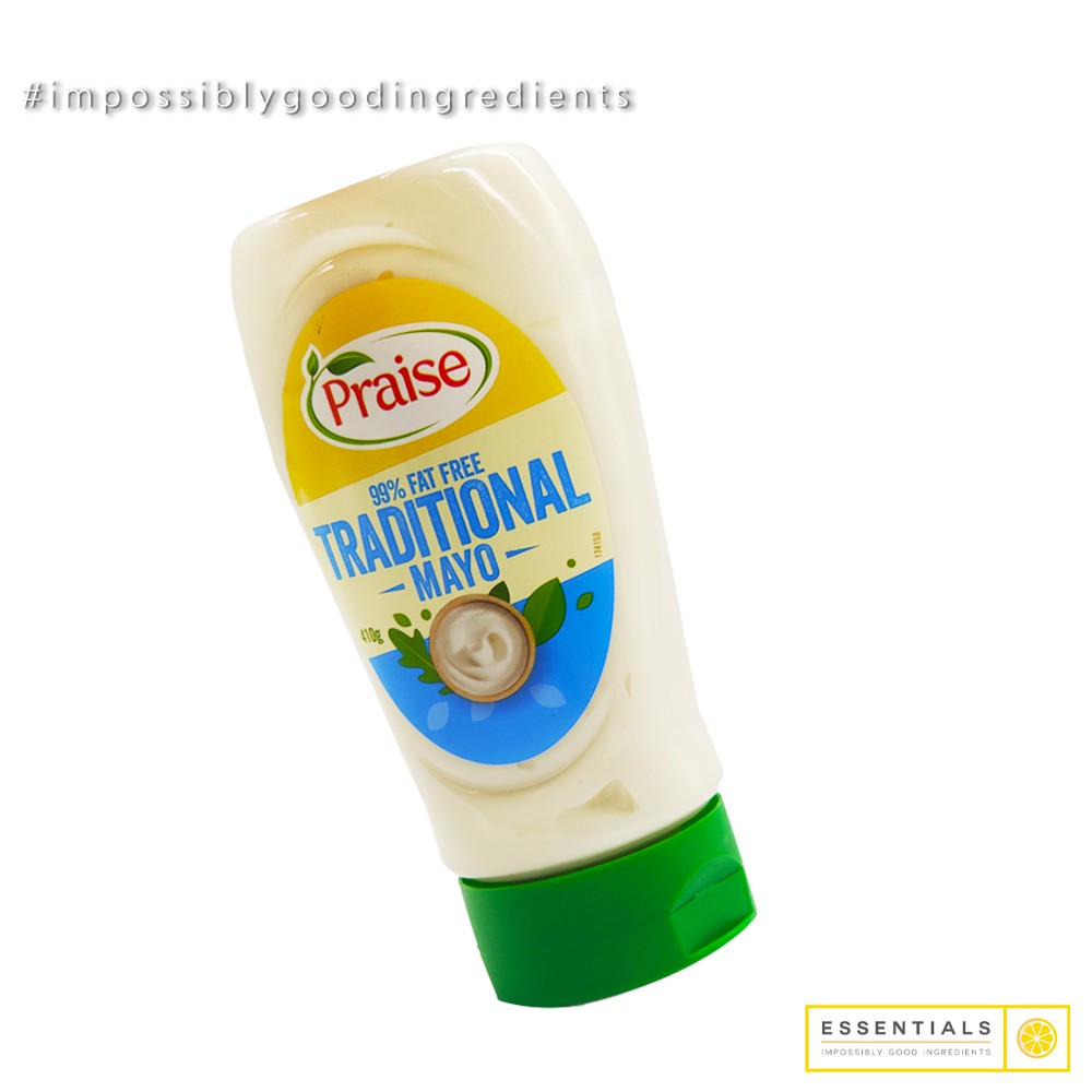 Praise 99 Fat Free Traditional Creamy Mayonnaise (410g) Shopee Singapore