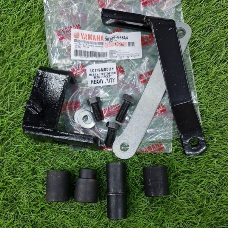 Shop Malaysia Ready Yamaha Lc Modify Swim Arm Y15 Arm Bracket Lc135 Bracket Brake Hub Swing Arm Y15zr Pnp Arm Stoppper Shopee Singapore