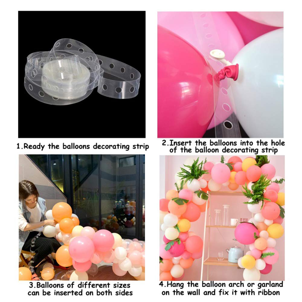 5m Balloon Strip Party Decoration Accessary Congratulation Balloon