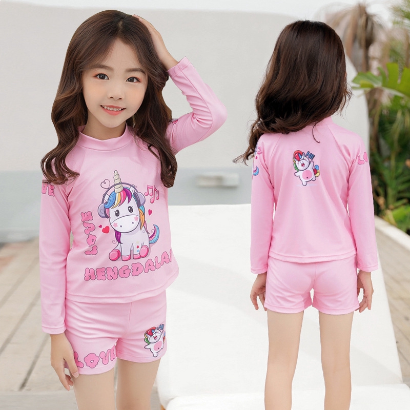 girl swimsuits long sleeve