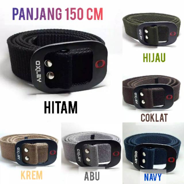 branded canvas belts