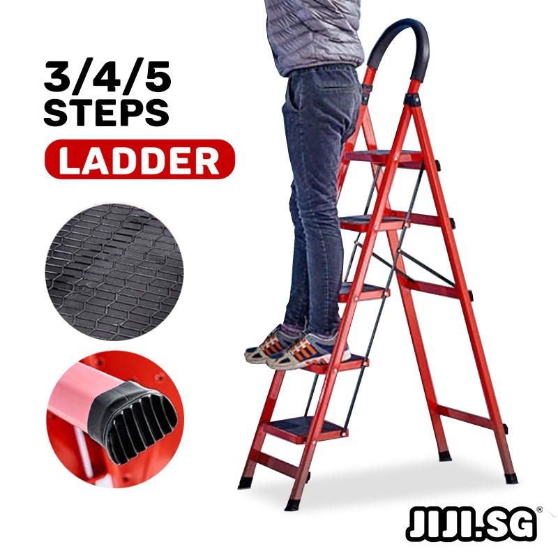 (JIJI SG) Foldable Ladder/ Compact and Light Ladder / Foldable Large