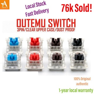 🏆 Mechanical Switch Outemu Upgrade 3 Pin Dustproof red blue brown black purple Replacement Gateron Cherry