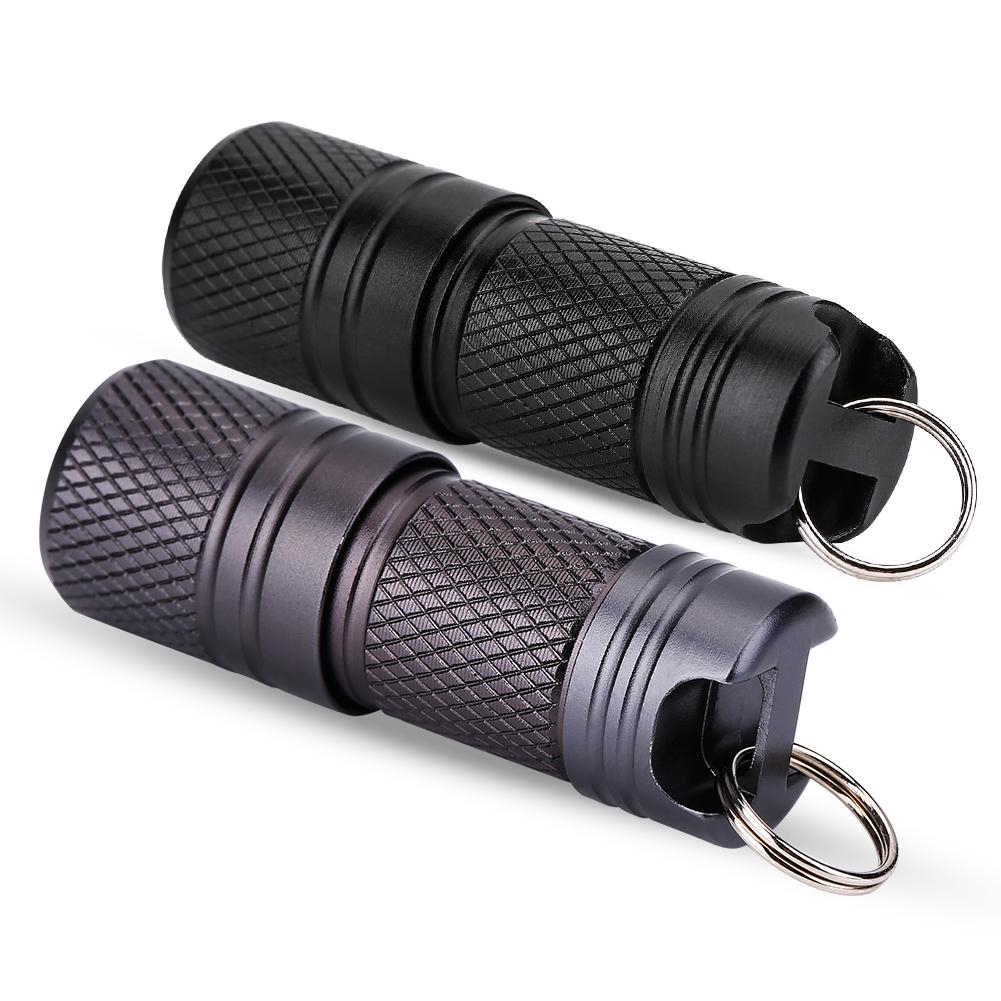 Mini portable ultra violet UV light lamp torch with LED flashlight~PL