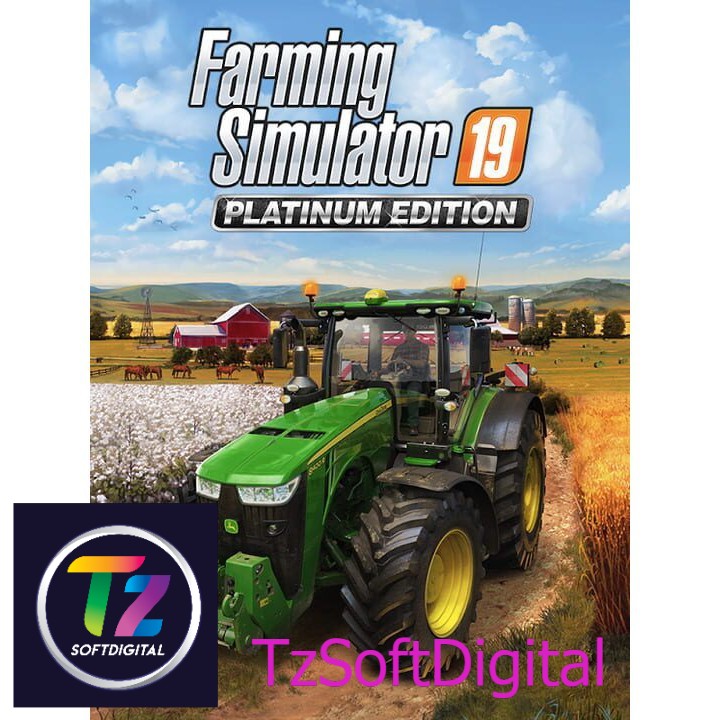 Pc Game Farming Simulator 19 Platinum Edition Digital Download Shopee Singapore