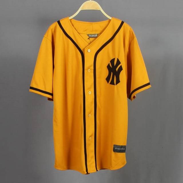 orange and black baseball shirt