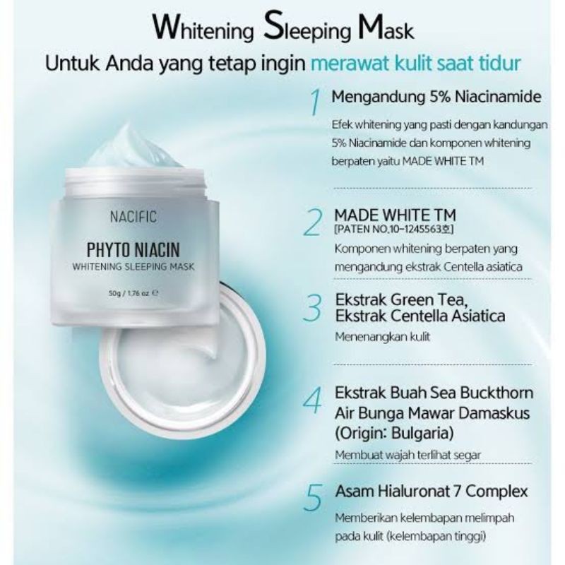 kandungan nacific whitening essence