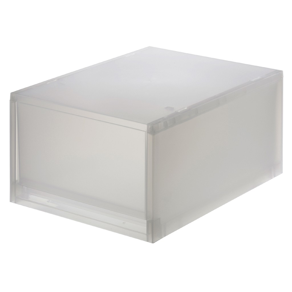 MUJI Polypropylene Storage Case Deep 26x37x17.5cm Shopee Singapore